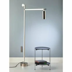 Lampe Design-Luminaires Tecnolumen BH 23 Tecnolumen Lampadaire Nickel mat, 1 lumière
