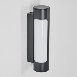 hofstein Biran Lampe murale d´extérieur, Applique murale LED Anthracite, 1 lumière
