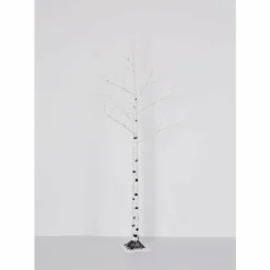 Luminaires Globo Lighting Birch Luminaire extérieur LED Noir, Blanc, 105 lumières