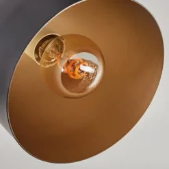 Lampes Dorées-hofstein Bjedstrup Plafonnier, Spot de plafond, Spot mural Noir, 1 lumière