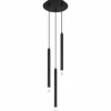 Luminaires Globo Lighting Blake Suspension Noir, 3 lumières* Suspensions