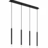 Luminaires Globo Lighting Blake Suspension Noir, 4 lumières* Suspensions