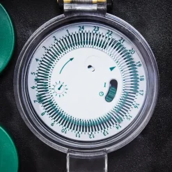 hofstein Bloc de prises électriques d'extérieur Tinú Noir, Pierre