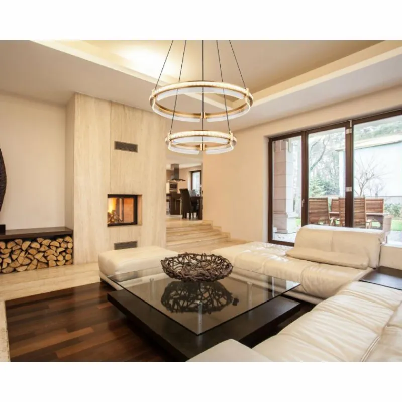 Lampes Dorées-Luminaires Globo Lighting Blondie Suspension LED Or, 1 lumière, Télécommandes