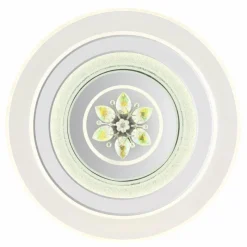 Luminaires Globo Lighting Bluma Plafonnier LED Blanc, 1 lumière, Télécommandes* Éclairage Led