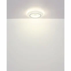 Luminaires Globo Lighting Bluma Plafonnier LED Blanc, 1 lumière, Télécommandes* Éclairage Led
