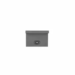 Luminaires Trio Blyde Applique murale LED Anthracite, 1 lumière, Détecteur de mouvement