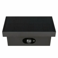 Luminaires Trio Blyde Lampadaire d'extérieur LED Anthracite, 1 lumière, Détecteur de mouvement