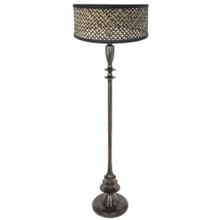 Luminaires Steinhauer Bois Lampadaire Noir, 1 lumière* Lampadaires Et Lampes Sur Pied