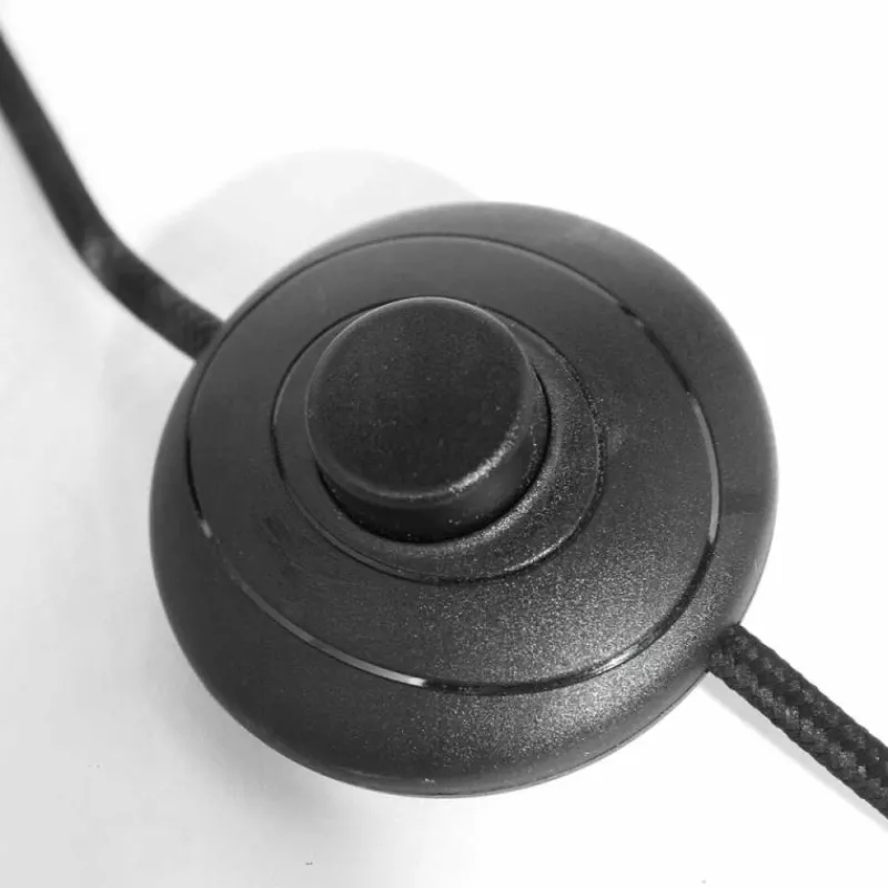 Lampes En Tissu-Luminaires Steinhauer Bois Lampadaire Noir, 1 lumière