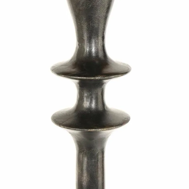 Lampes En Tissu-Luminaires Steinhauer Bois Lampadaire Noir, 1 lumière