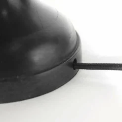 Lampes En Tissu-Luminaires Steinhauer Bois Lampe à poser Noir, 1 lumière