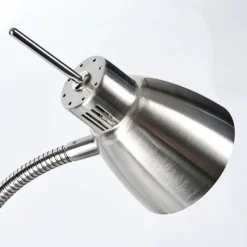 hofstein Bondorlunda Lampe de bureau, Lampe à poser Nickel mat, 1 lumière