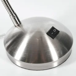 hofstein Bondorlunda Lampe de bureau, Lampe à poser Nickel mat, 1 lumière