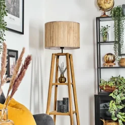 Luminaires Scandinaves-hofstein Bongal Lampadaire Écru, 1 lumière