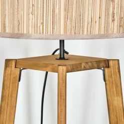 Luminaires Scandinaves-hofstein Bongal Lampadaire Écru, 1 lumière