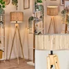 Luminaires Scandinaves-hofstein Bongal Lampadaire Écru, 1 lumière