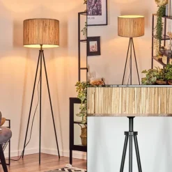 Luminaires Scandinaves-hofstein Bongal Lampadaire Écru, 1 lumière