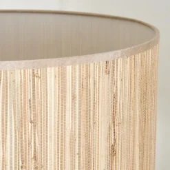 Luminaires Scandinaves-hofstein Bongal Lampadaire Écru, 1 lumière