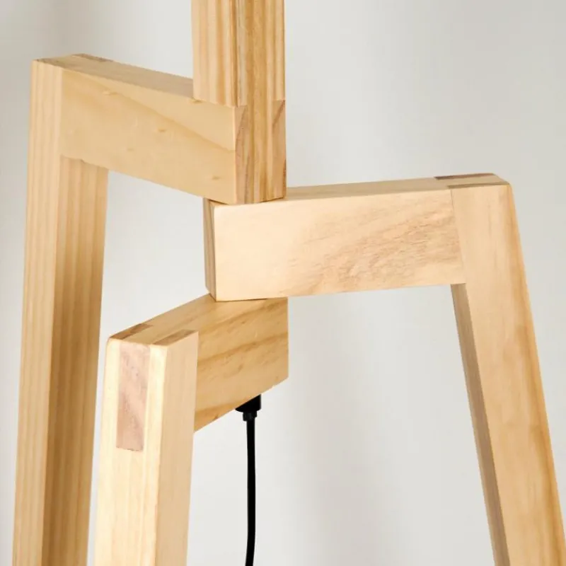 Luminaires Scandinaves-hofstein Bongal Lampadaire Écru, 1 lumière