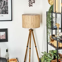 Luminaires Scandinaves-hofstein Bongal Lampadaire Écru, 1 lumière