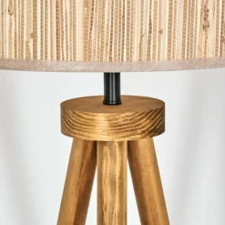 Luminaires Scandinaves-hofstein Bongal Lampadaire Écru, 1 lumière