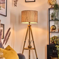 hofstein Bongal Lampadaire Écru, 1 lumière