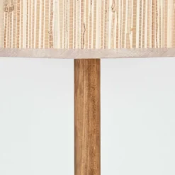 Luminaires Scandinaves-hofstein Bongal Lampadaire Écru, 1 lumière