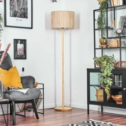 hofstein Bongal Lampadaire Écru, 1 lumière