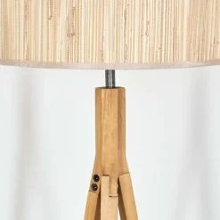 Luminaires Scandinaves-hofstein Bongal Lampadaire Écru, 1 lumière