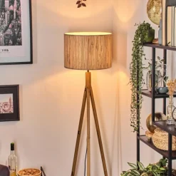 Luminaires Scandinaves-hofstein Bongal Lampadaire Écru, 1 lumière