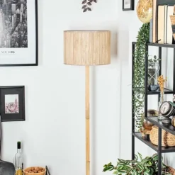 Luminaires Scandinaves-hofstein Bongal Lampadaire Écru, 1 lumière