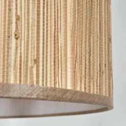 Style Boho-Chic-hofstein Bongal Lampadaire, Liseuse Écru, Noir, 1 lumière