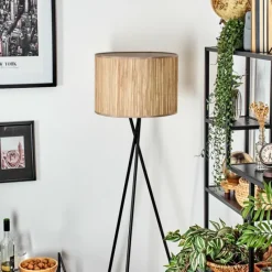 hofstein Bongal Lampadaire Noir, 1 lumière