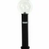 Luminaires Albert Leuchten Borne d'éclairage Albert 2010 Noir, 1 lumière, Détecteur de mouvement