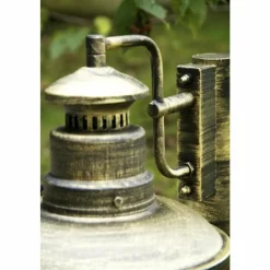 Luminaires Rustiques-hofstein Borne d'éclairage Brilliant Artu Or, Laiton, Noir, 1 lumière