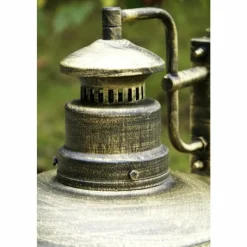 Luminaires Rustiques-hofstein Borne d'éclairage Brilliant Artu Or, Laiton, Noir, 1 lumière