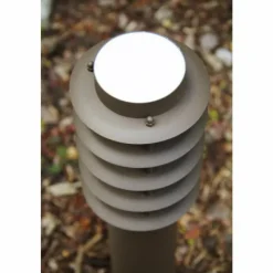 Luminaires Rustiques-Luminaires Brilliant Borne d'éclairage Brilliant Malo Brun, Vert, 1 lumière