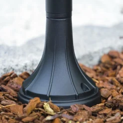 Luminaires Rustiques-hofstein Borne d'éclairage Elgin Noir, 1 lumière