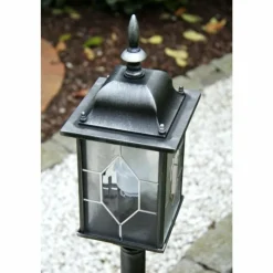 Luminaires Rustiques-hofstein Borne d'éclairage Konstsmide Transparent, 1 lumière