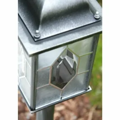 Luminaires Rustiques-hofstein Borne d'éclairage Konstsmide Transparent, 1 lumière