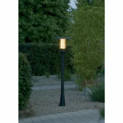 Luminaires Konstsmide Borne d'éclairage Konstsmide Nova Noir, 1 lumière