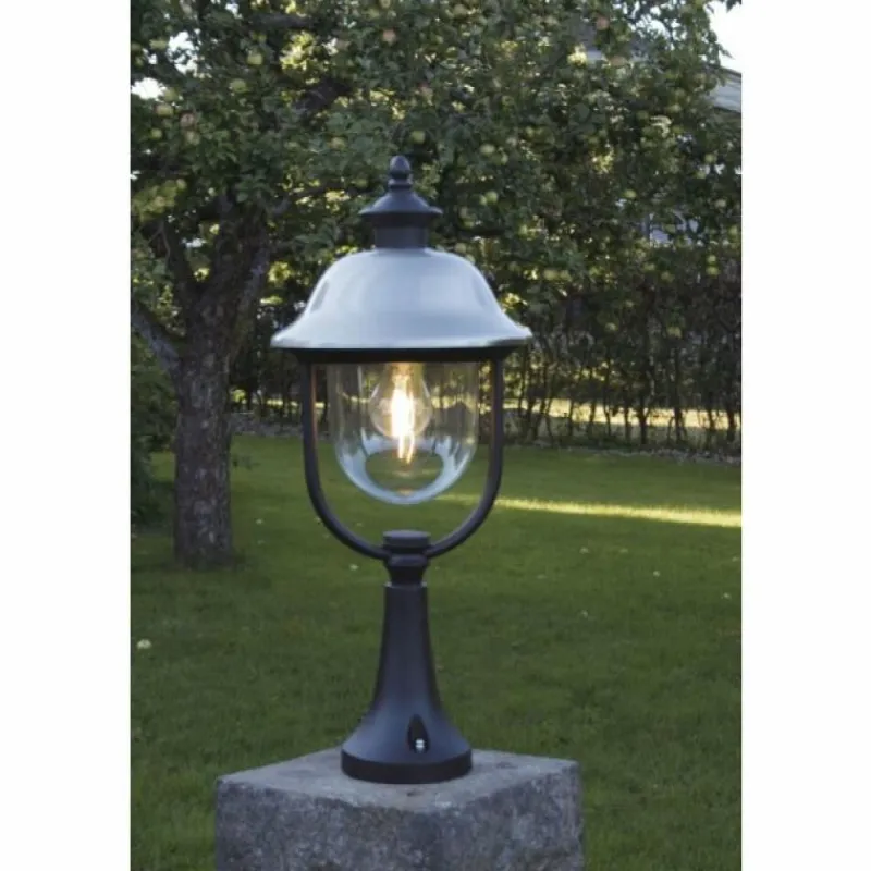 Luminaires Konstsmide Borne d'éclairage Konstsmide Parma Noir, 1 lumière