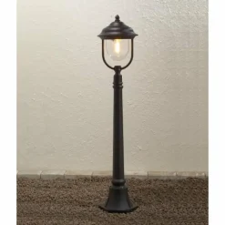 Luminaires Konstsmide Borne d'éclairage Konstsmide Parma Noir, 1 lumière