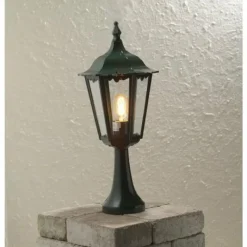 Luminaires Konstsmide Borne d'éclairage Konstsmide Firenze Vert, 1 lumière