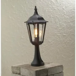 Luminaires Konstsmide Borne d'éclairage Konstsmide Firenze Noir, 1 lumière