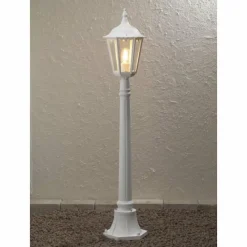 Luminaires Konstsmide Borne d'éclairage Konstsmide Firenze Blanc, 1 lumière