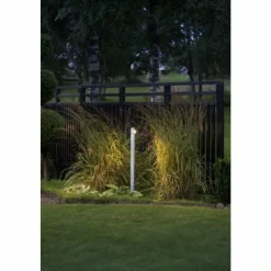 Luminaires Konstsmide Borne d'éclairage Konstsmide Monza LED Aluminium, 2 lumières