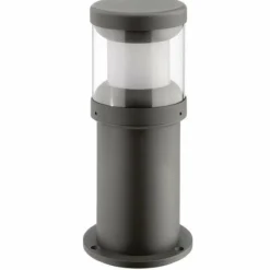 Luminaires LCD Borne d'éclairage LCD Illertissen Noir, 1 lumière