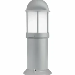 Luminaires LCD Borne d'éclairage LCD Ilmenau Gris, 1 lumière